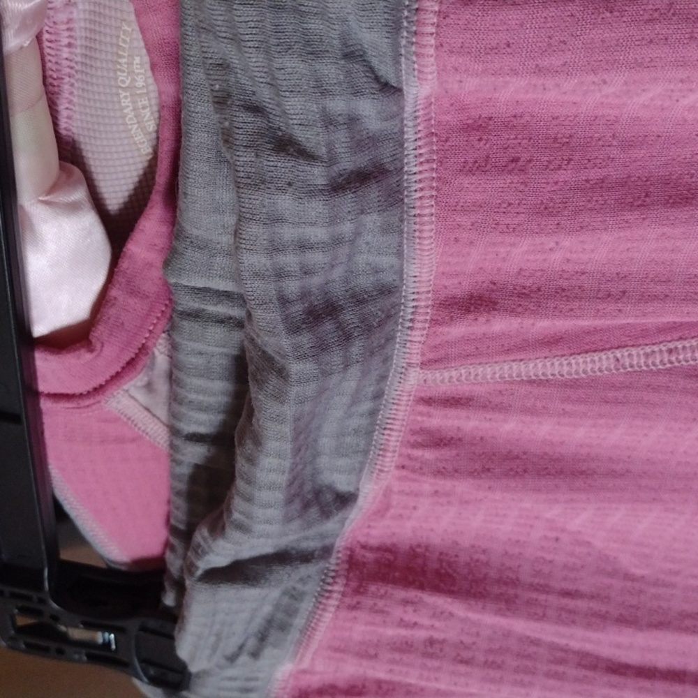 Women's Cabela's Polartec Base Layer bottoms Sz S 🩷/🩶 - Picture 5 of 8